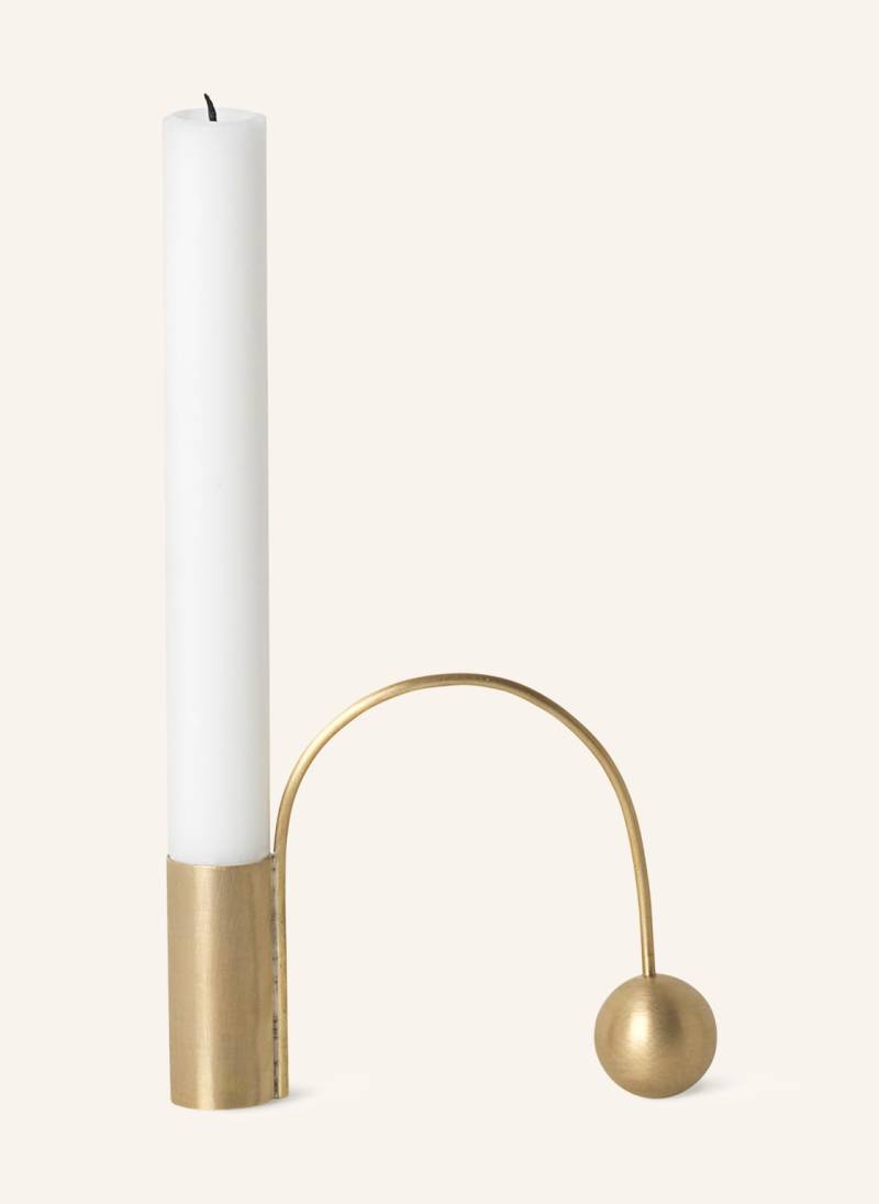 Ferm Living Kerzenhalter Balance gold von Ferm LIVING