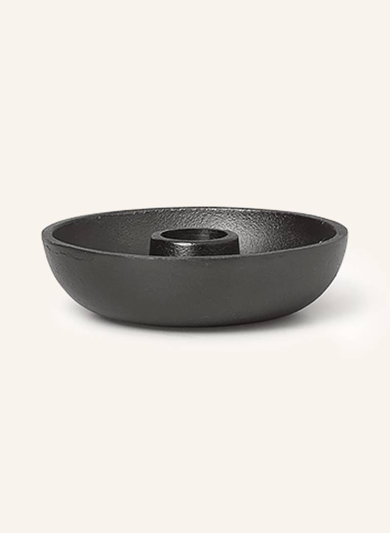 Ferm Living Kerzenhalter Bowl schwarz von Ferm LIVING