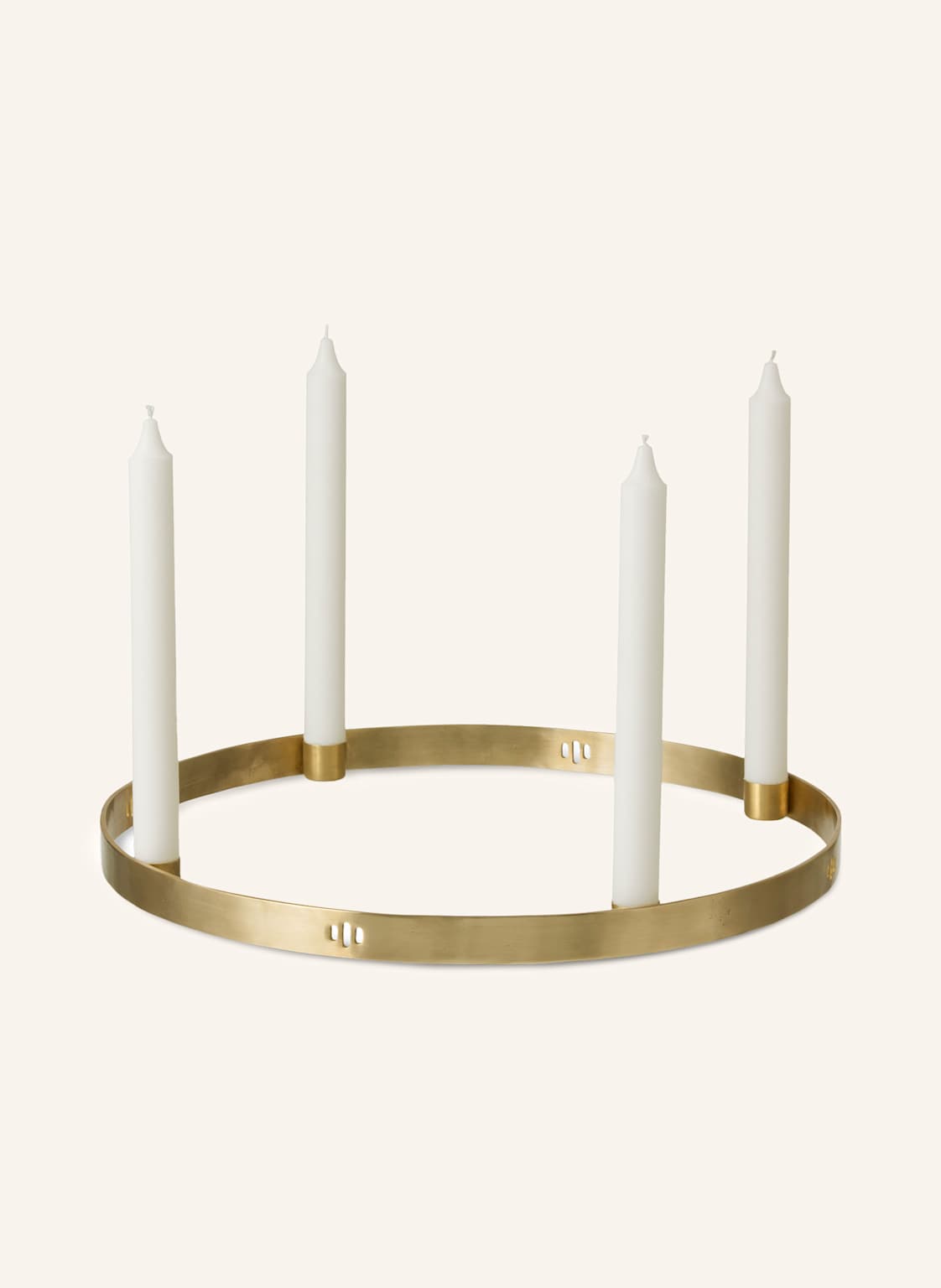 Ferm Living Kerzenhalter Large gold von Ferm LIVING