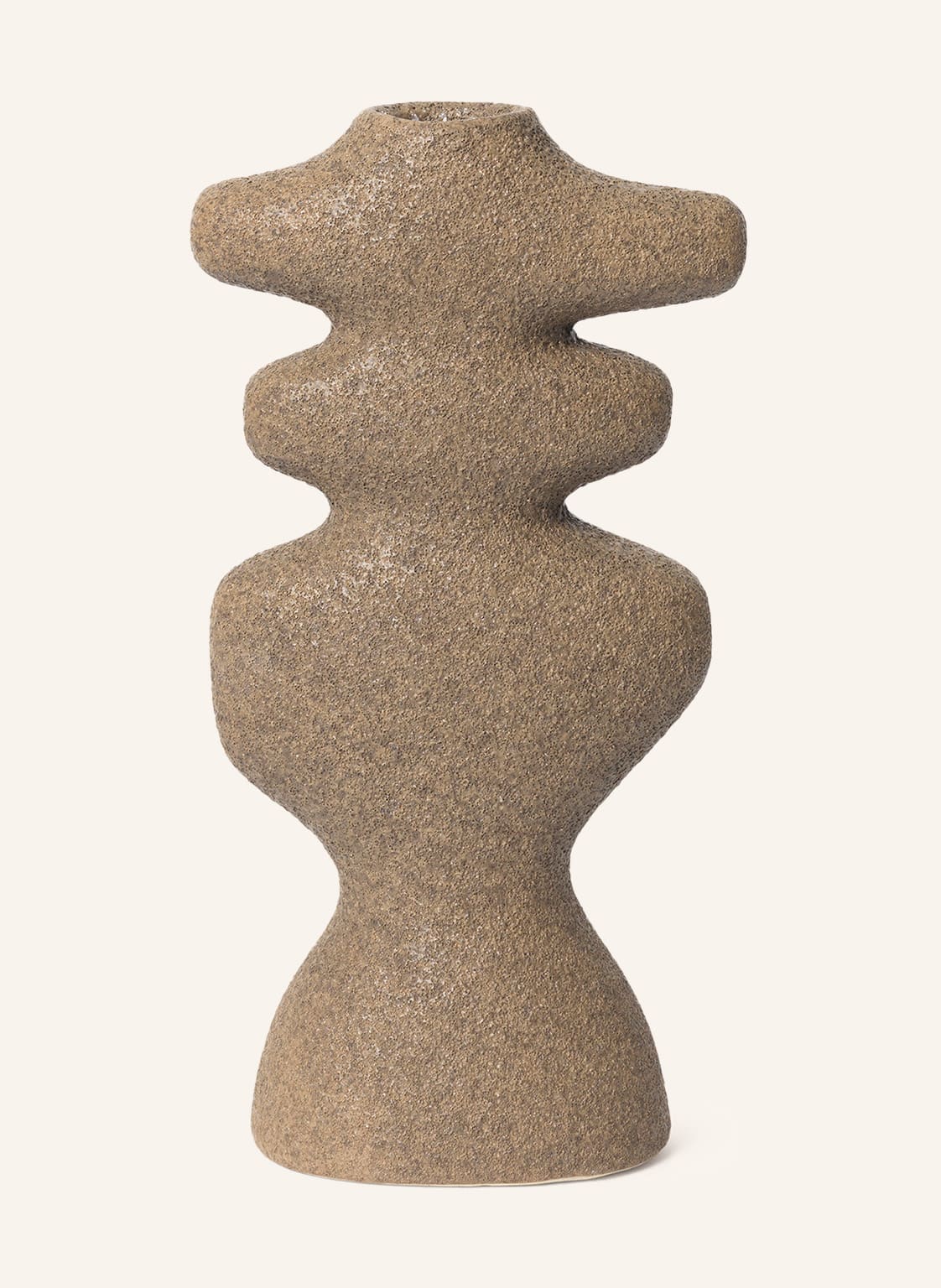 Ferm Living Kerzenhalter Yara Large beige Ferm Living Kerzenhalter Yara Large beige von Ferm LIVING