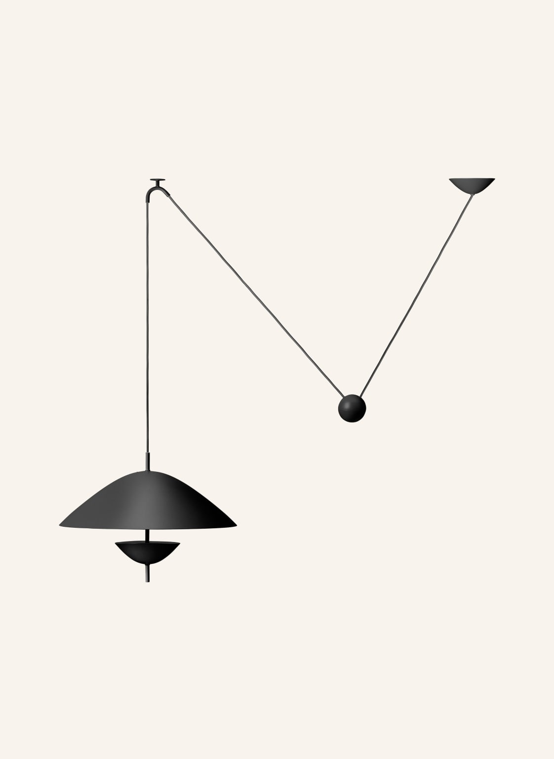 Ferm Living Pendelleuchte Lod schwarz Ferm Living Pendelleuchte Lod schwarz von Ferm LIVING