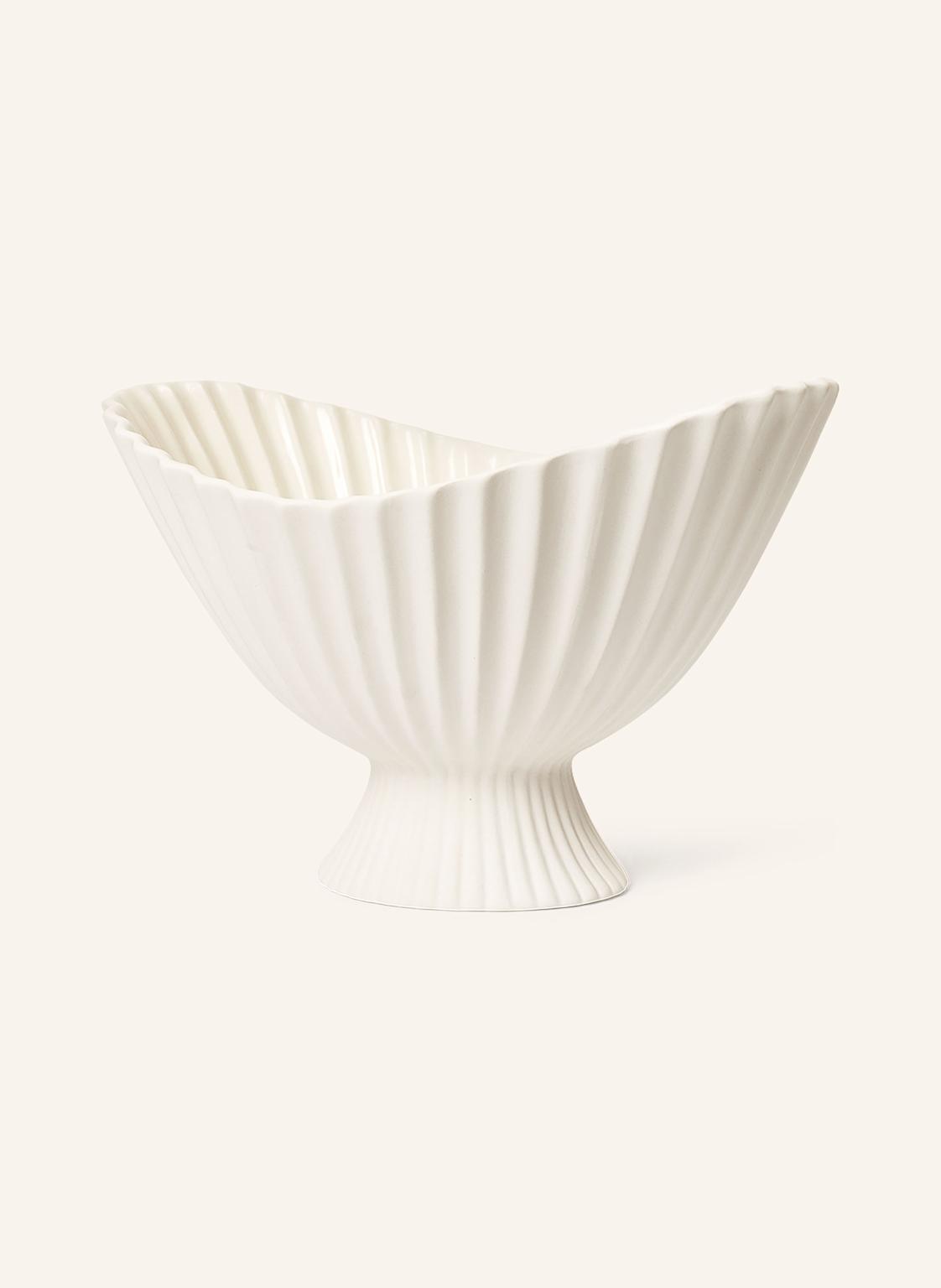 Ferm Living Schale Fountain weiss Ferm Living Schale Fountain weiss von Ferm LIVING