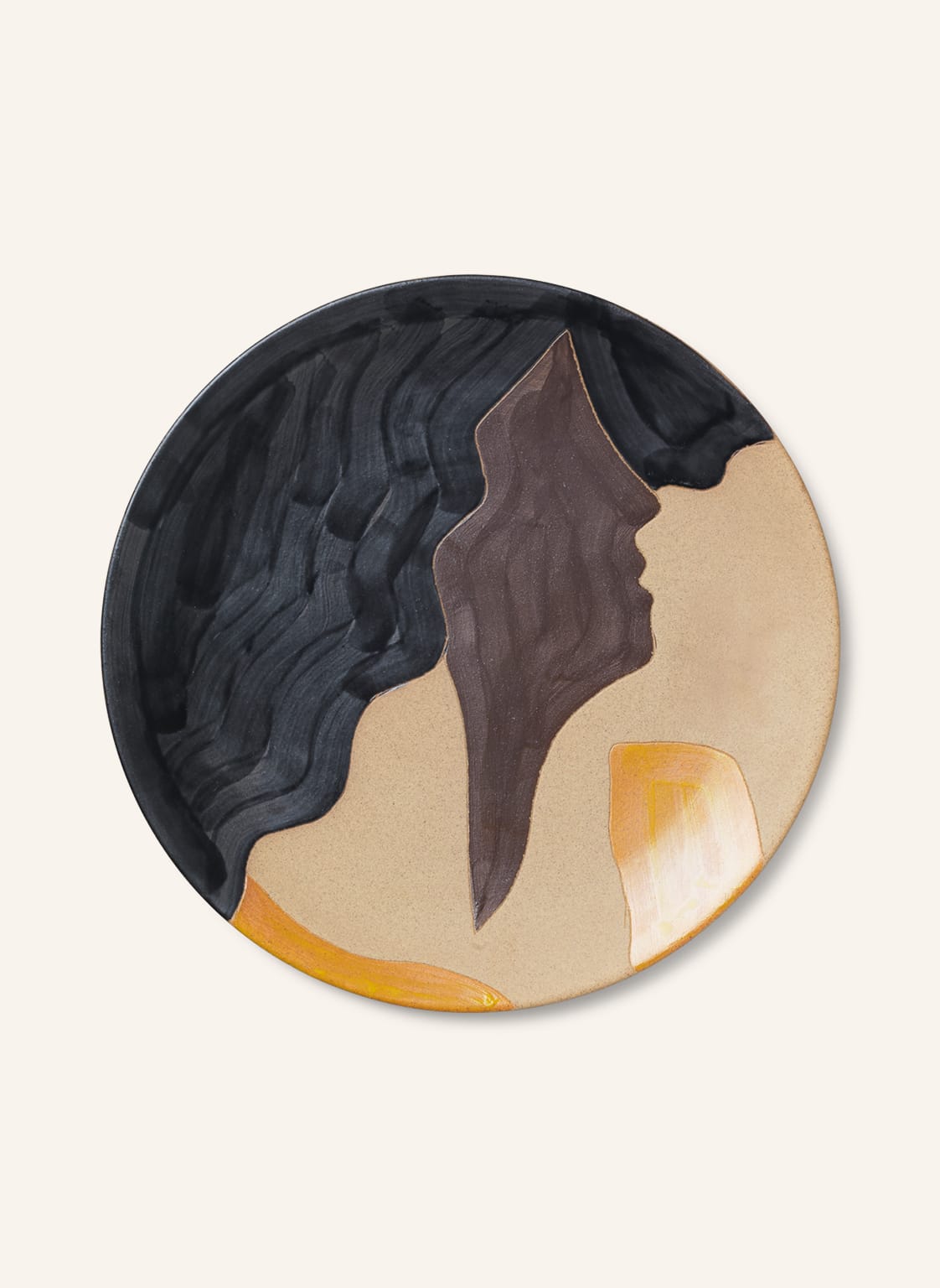 Ferm Living Tablett Aya braun Ferm Living Tablett Aya braun von Ferm LIVING