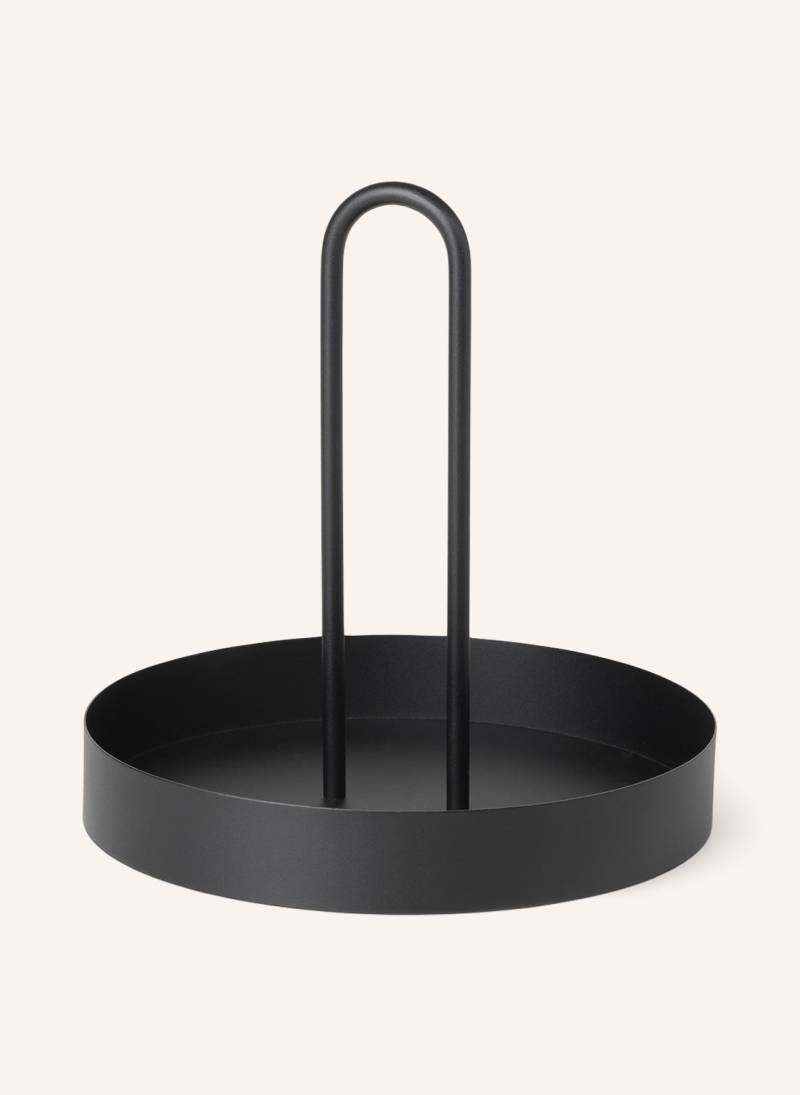 Ferm Living Tablett Grib schwarz von Ferm LIVING