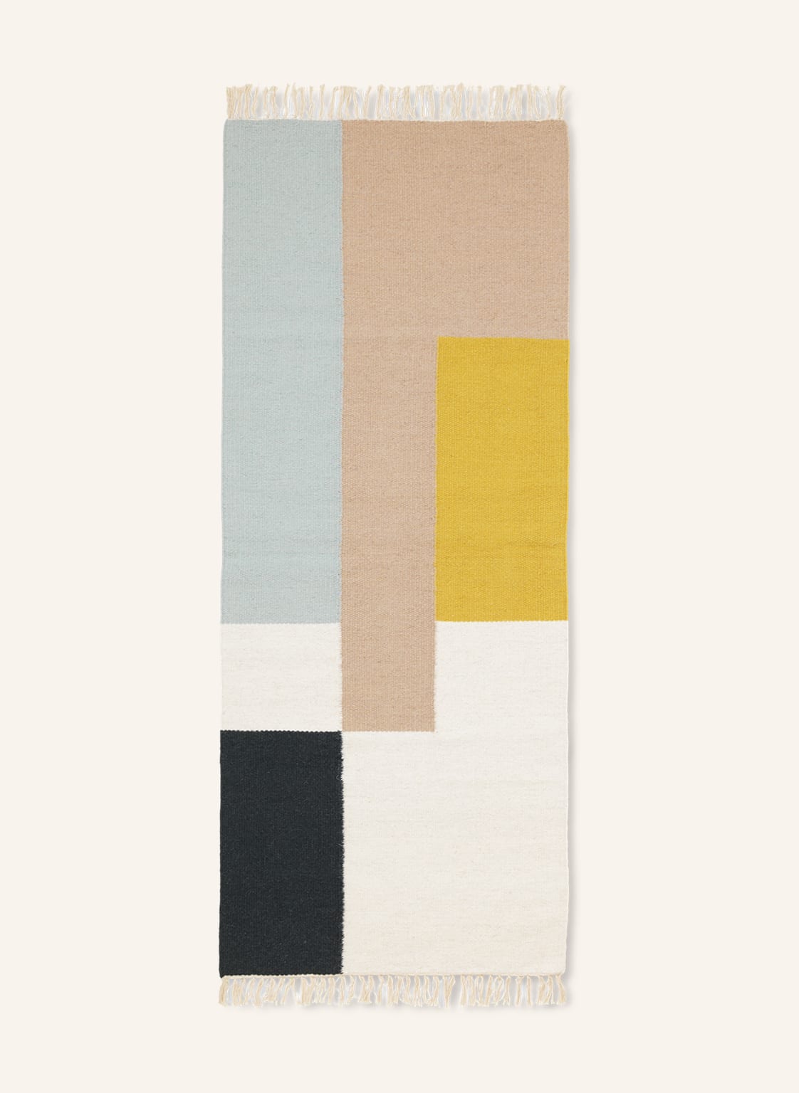 Ferm Living Teppich Kelim grau Ferm Living Teppich Kelim grau von Ferm LIVING