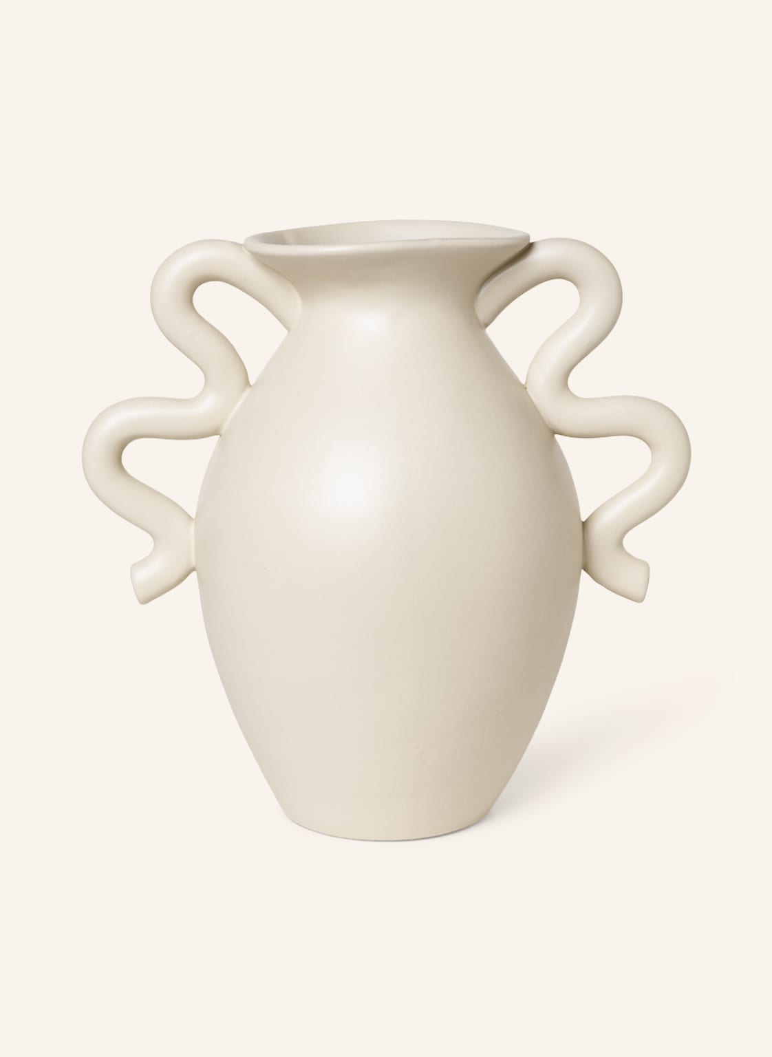 Ferm Living Vase Verso beige Ferm Living Vase Verso beige von Ferm LIVING