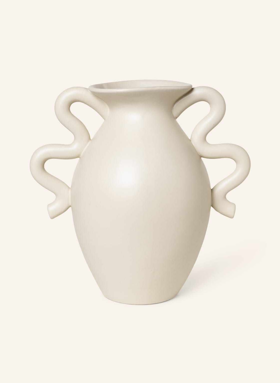 Ferm Living Vase Verso beige von Ferm LIVING