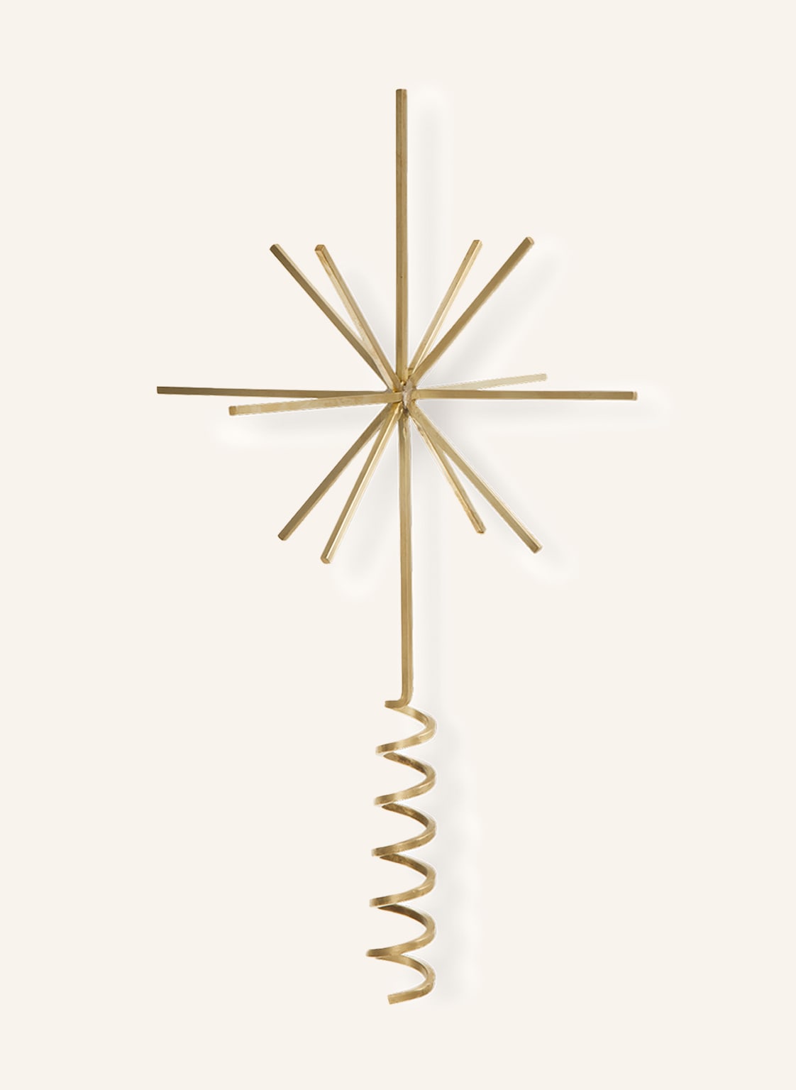 Ferm Living Weihnachtsbaumspitze gold von Ferm LIVING