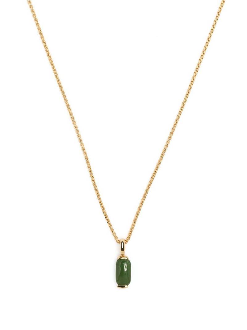 Fernando Jorge 18kt yellow gold jade pendant necklace von Fernando Jorge