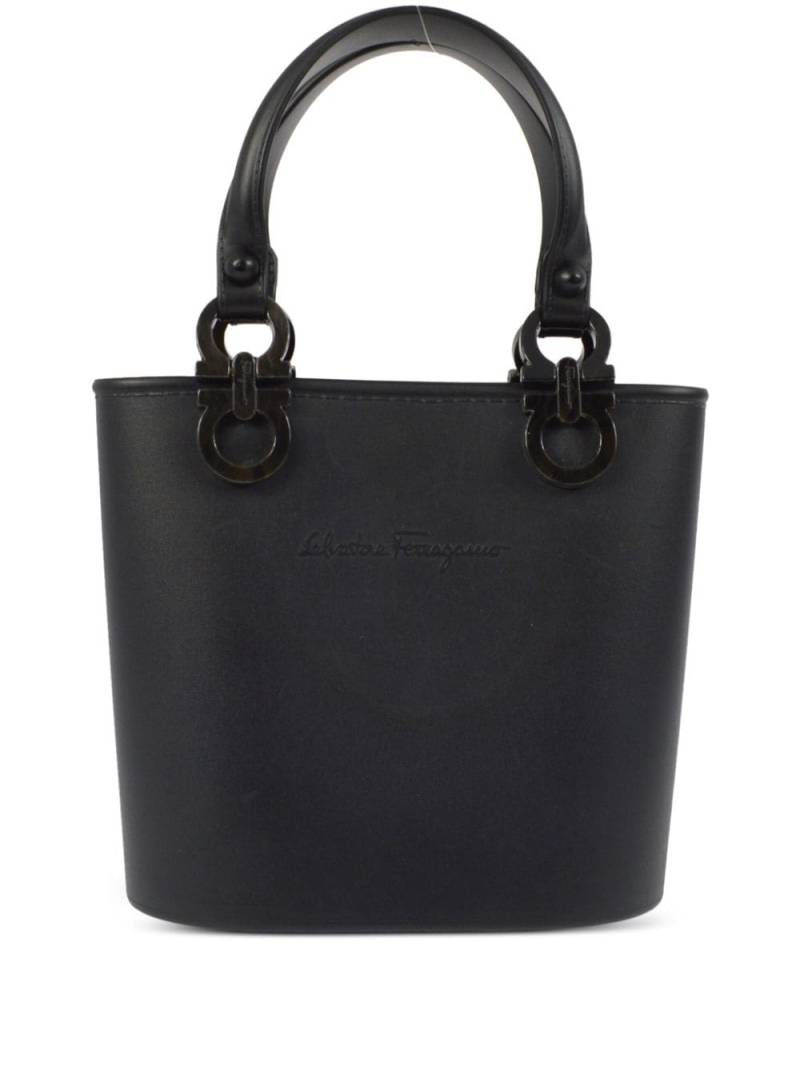 Ferragamo Pre-Owned 1990-2000s Gancini tote bag - Black von Ferragamo Pre-Owned