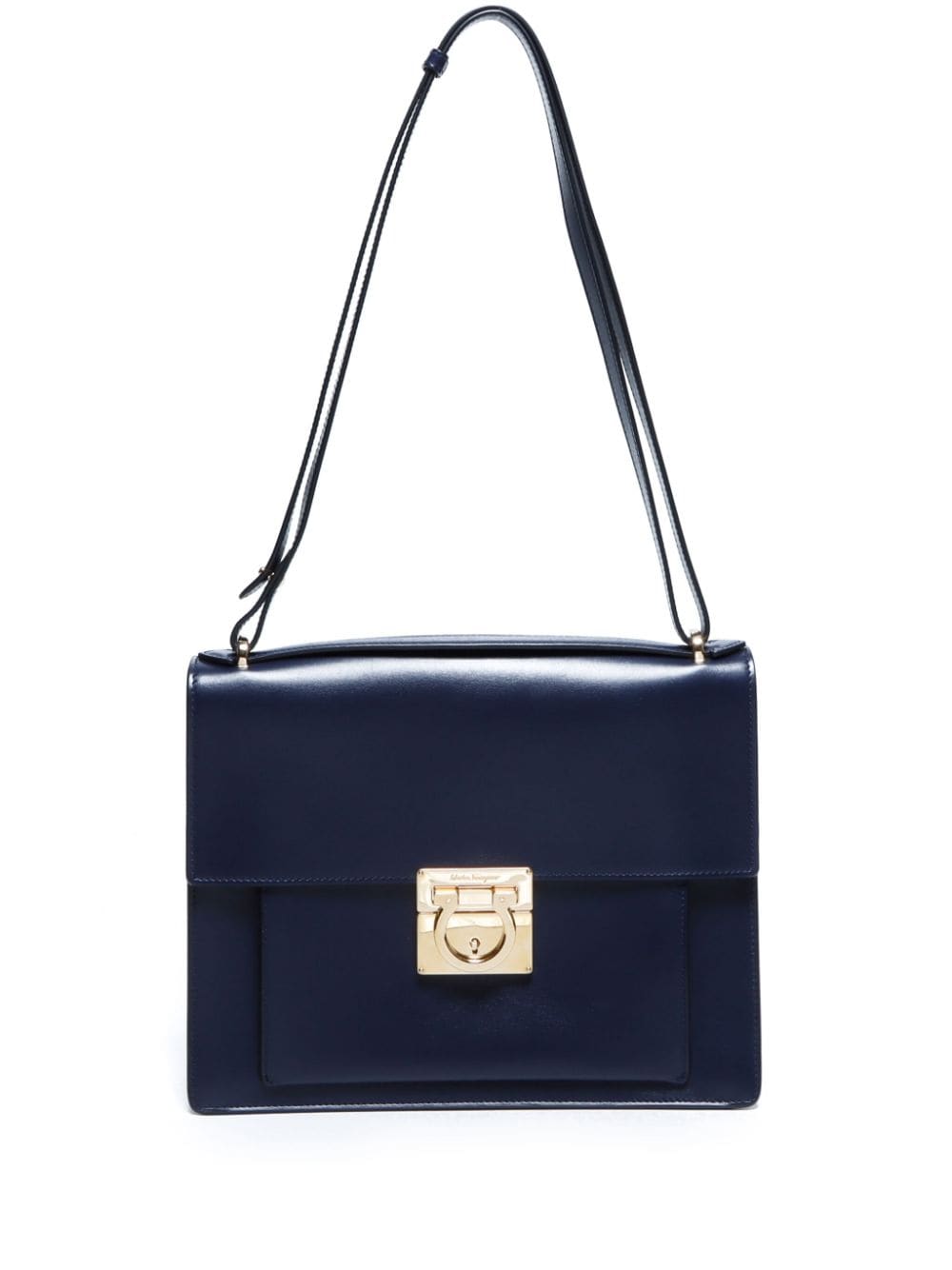 Ferragamo Pre-Owned Ganchini shoulder bag - Blue von Ferragamo Pre-Owned