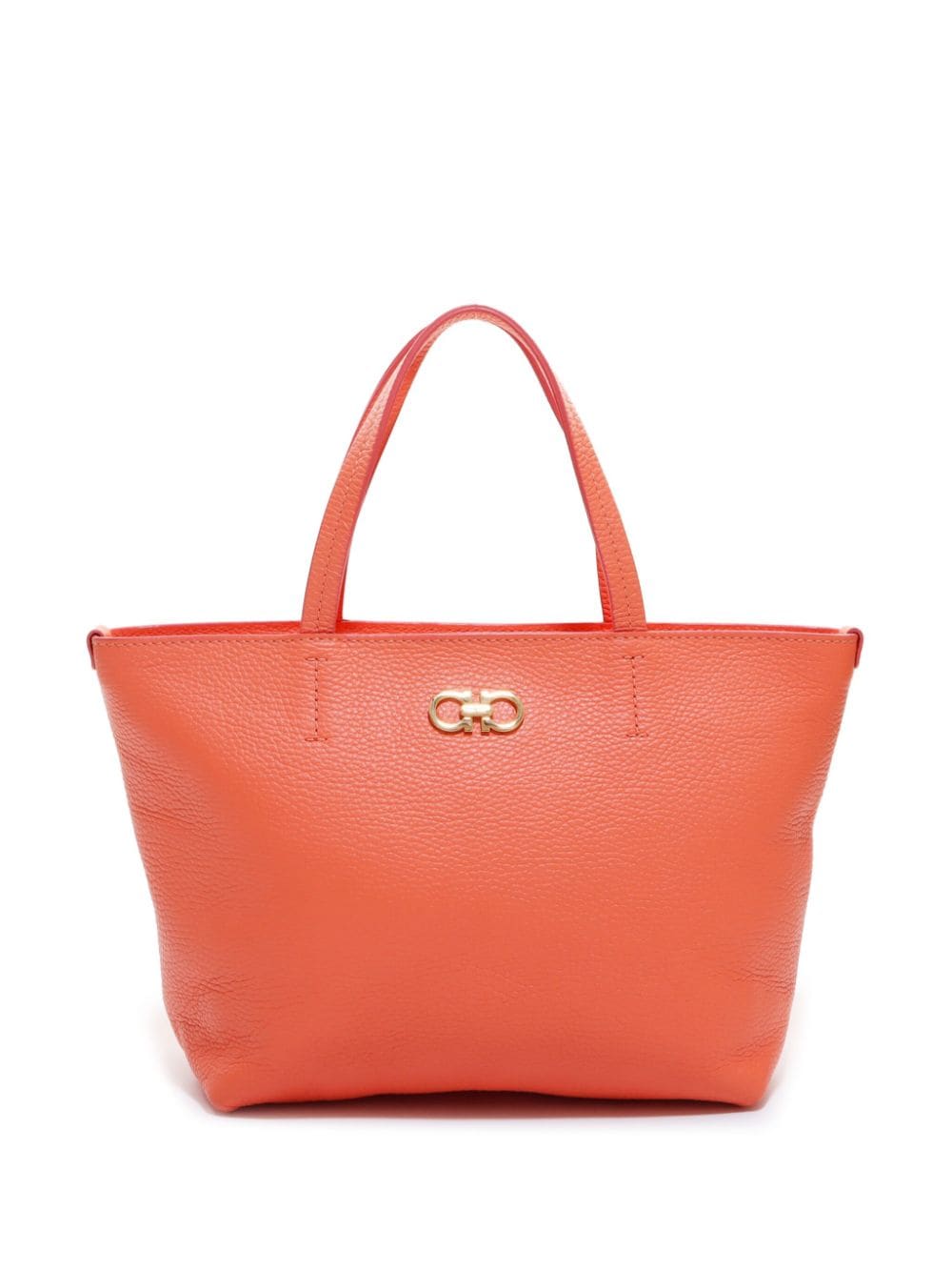 Ferragamo Pre-Owned Gancino leather tote bag - Orange von Ferragamo Pre-Owned