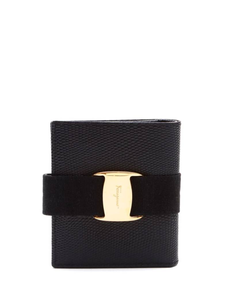 Ferragamo Pre-Owned Vara Bow wallet - Black von Ferragamo Pre-Owned