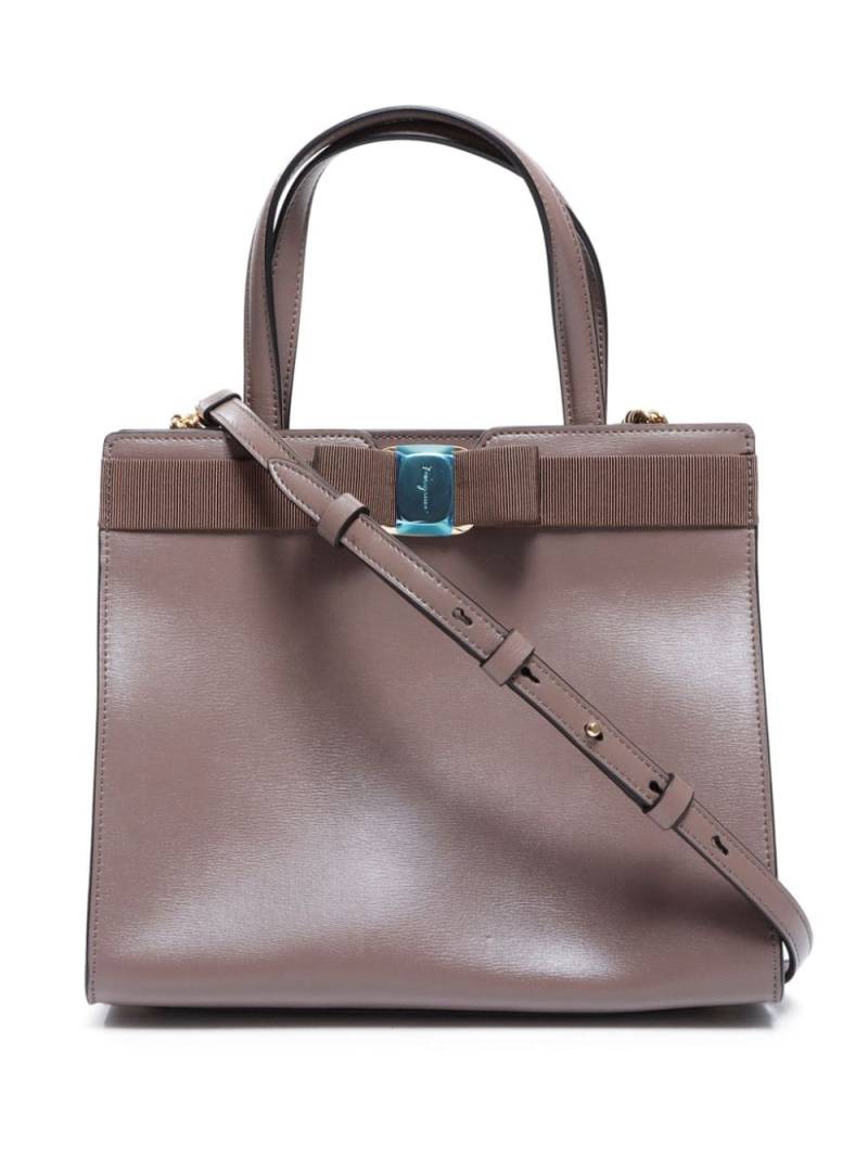 Ferragamo Pre-Owned Vara two-way bag - Brown von Ferragamo Pre-Owned