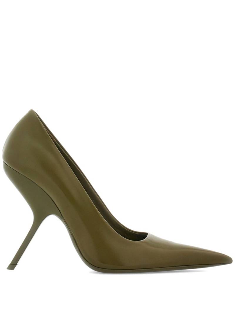 Ferragamo 105mm Eva pump - Green von Ferragamo