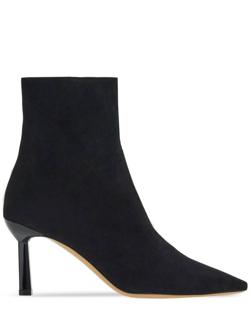 Ferragamo 70mm pointed toe boots - Black von Ferragamo