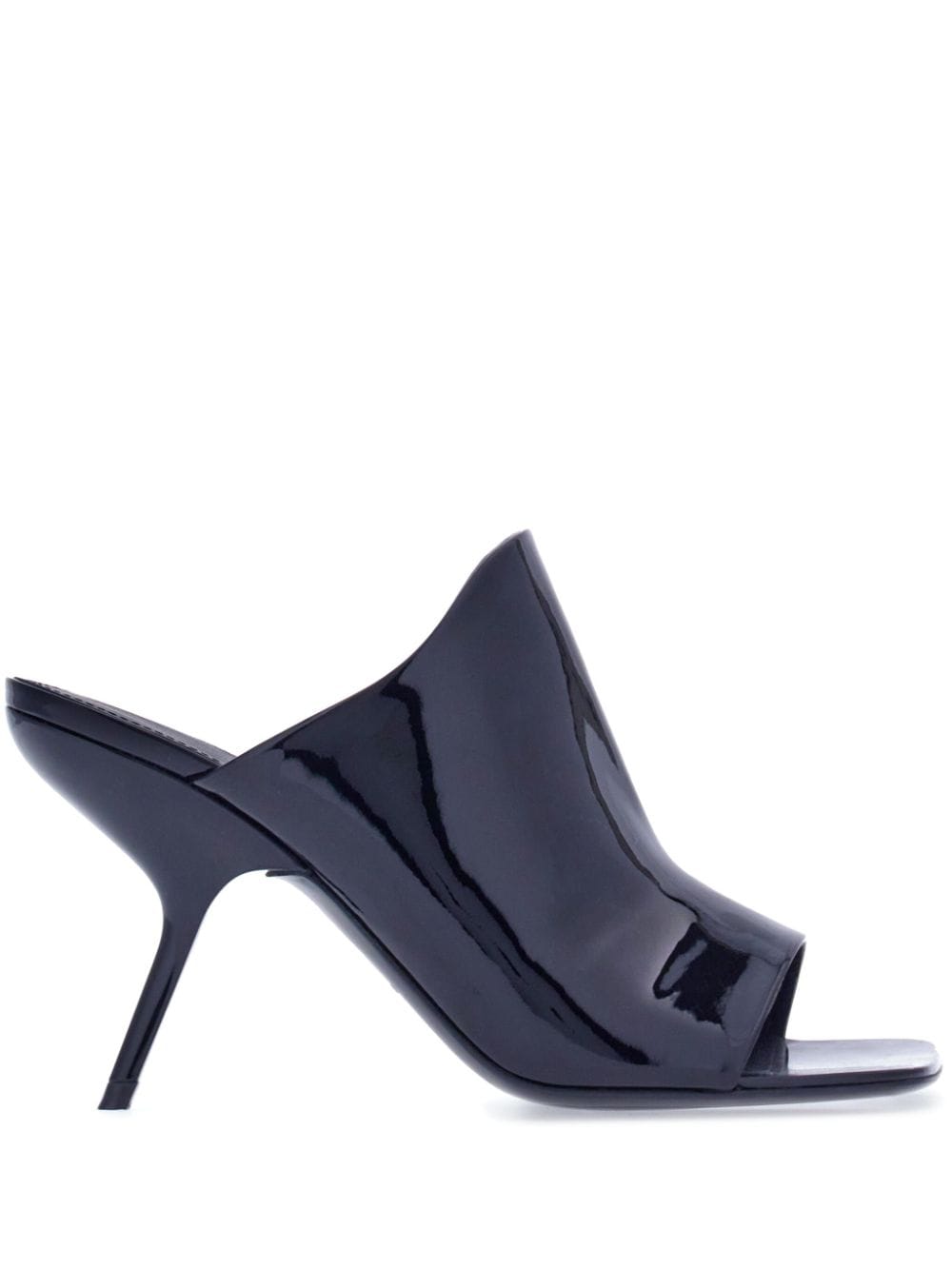 Ferragamo 85mm open-toe slide mules - Blue von Ferragamo