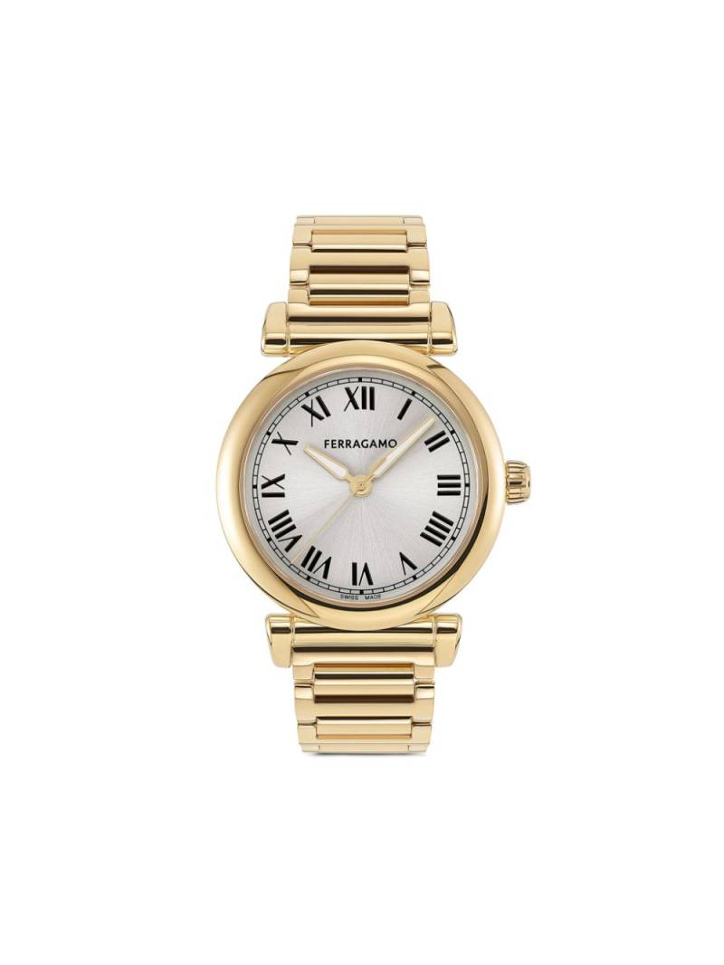 Ferragamo Allure quartz 36mm - Neutrals von Ferragamo