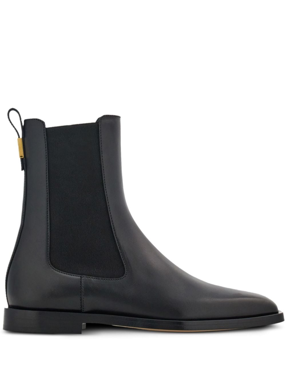 Ferragamo Chelsea leather ankle boots - Black von Ferragamo