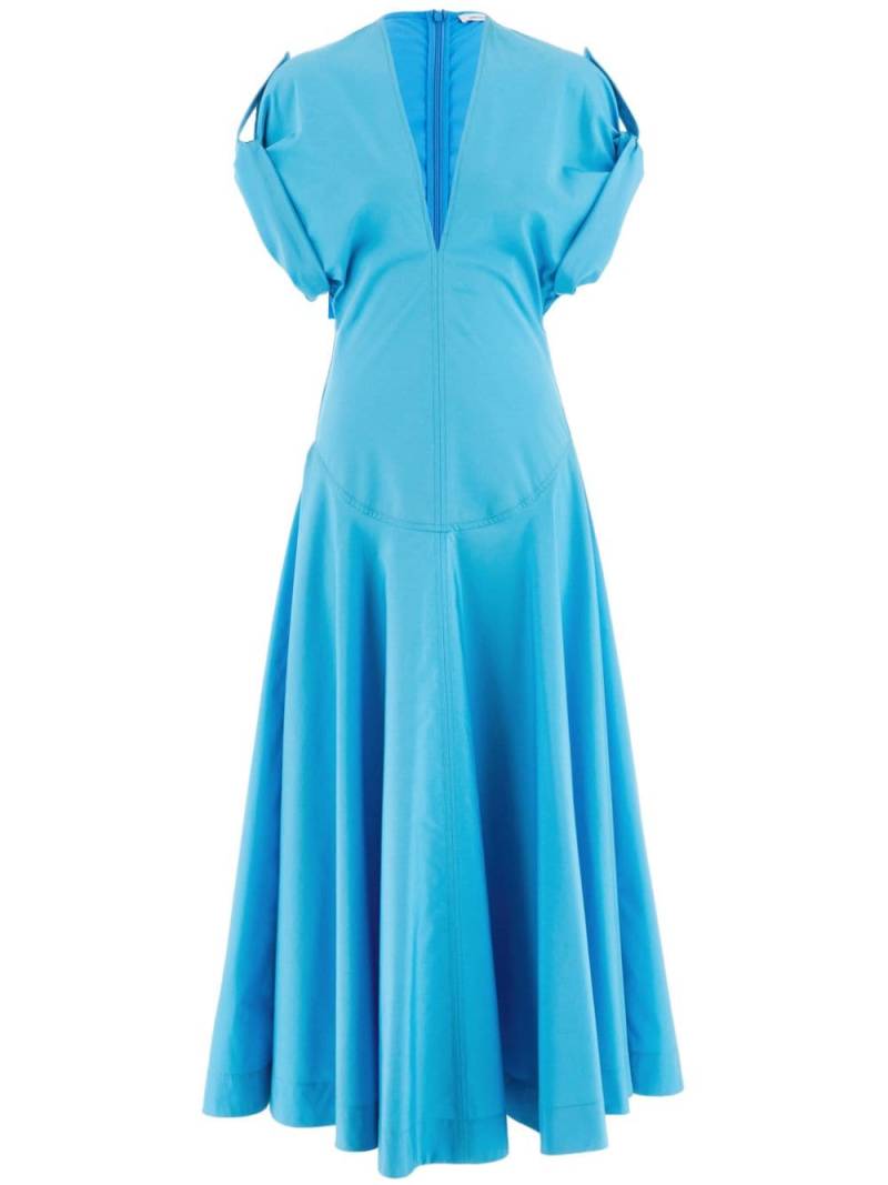 Ferragamo Dress with flared skirt - Blue von Ferragamo