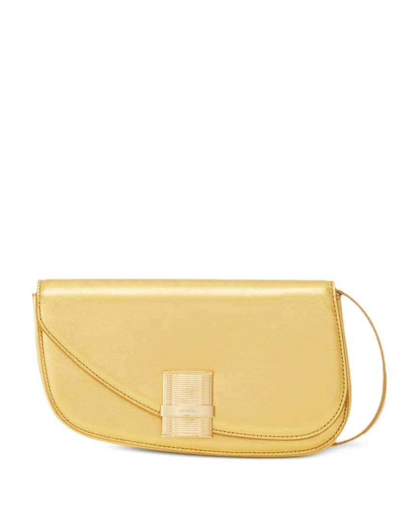 Ferragamo Fiamma crossbody bag - Gold von Ferragamo