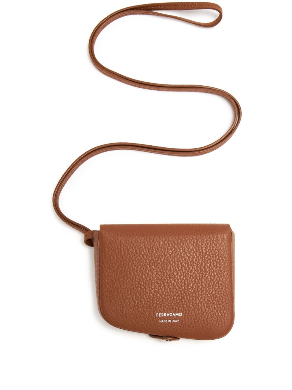 Ferragamo Fiamma wallet - Brown von Ferragamo