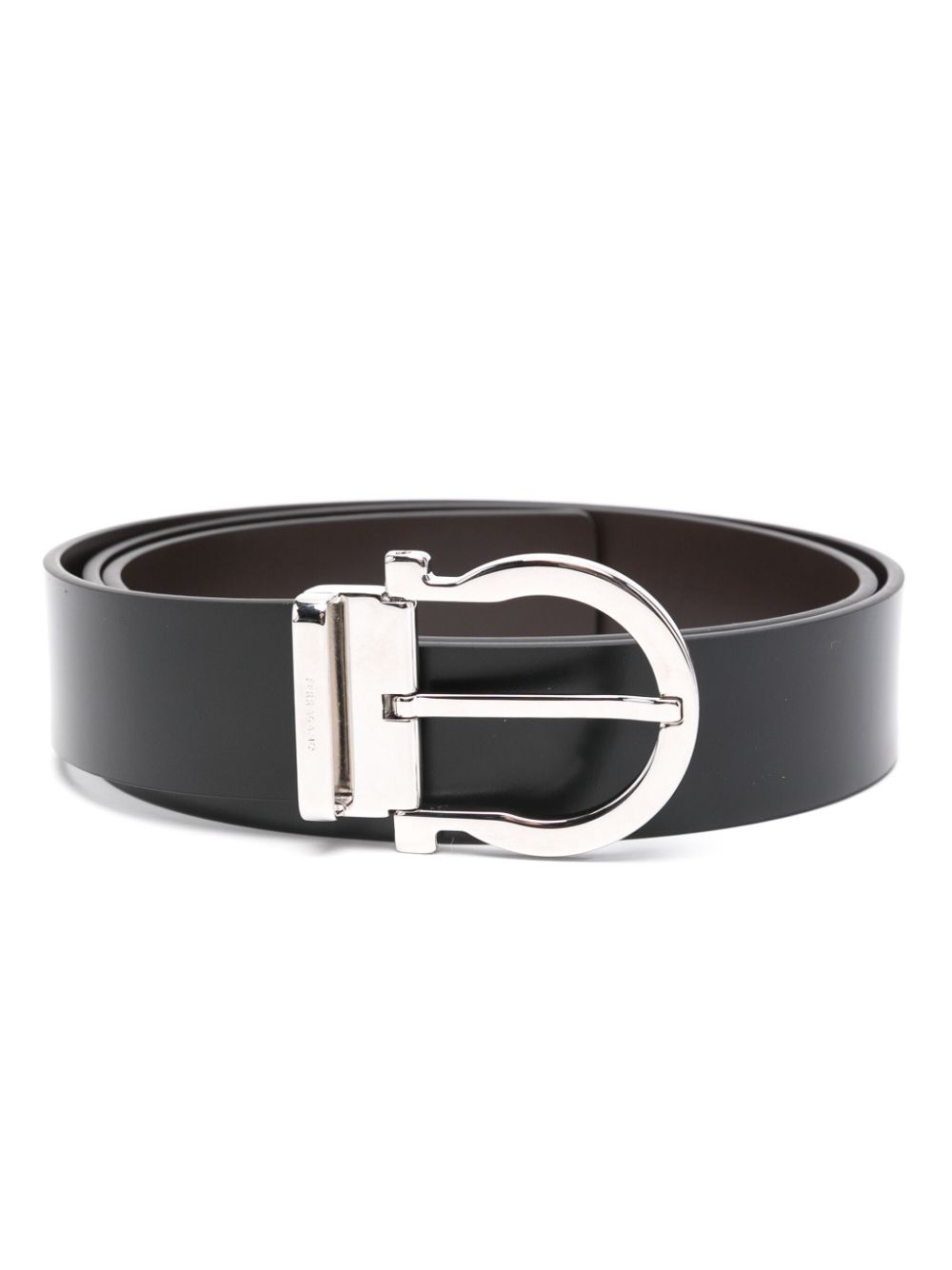 Ferragamo Gancini belt - Black von Ferragamo