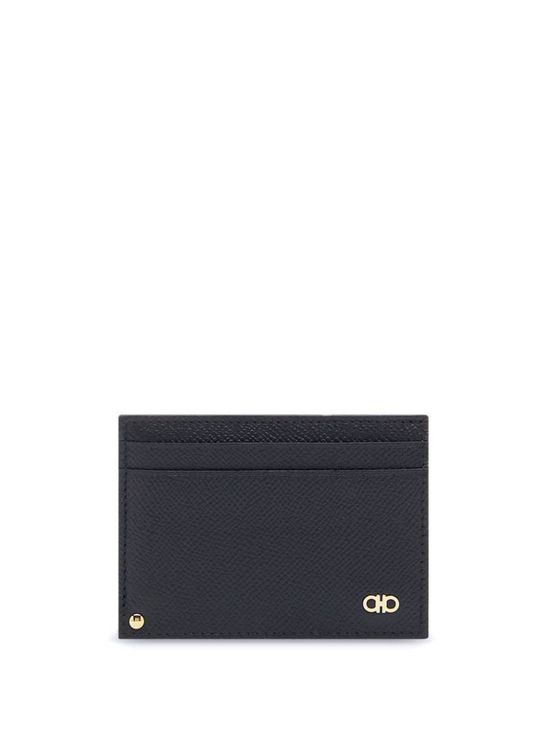 Ferragamo Gancini card holder - Black von Ferragamo