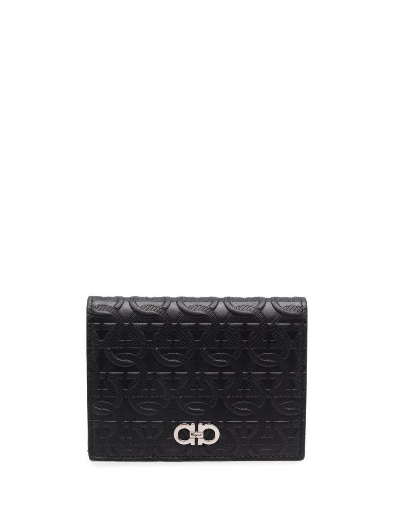 Ferragamo Gancini card holder - Black von Ferragamo