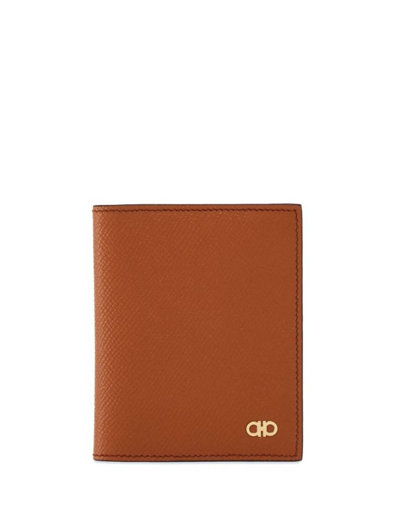 Ferragamo Gancini card holder - Brown von Ferragamo