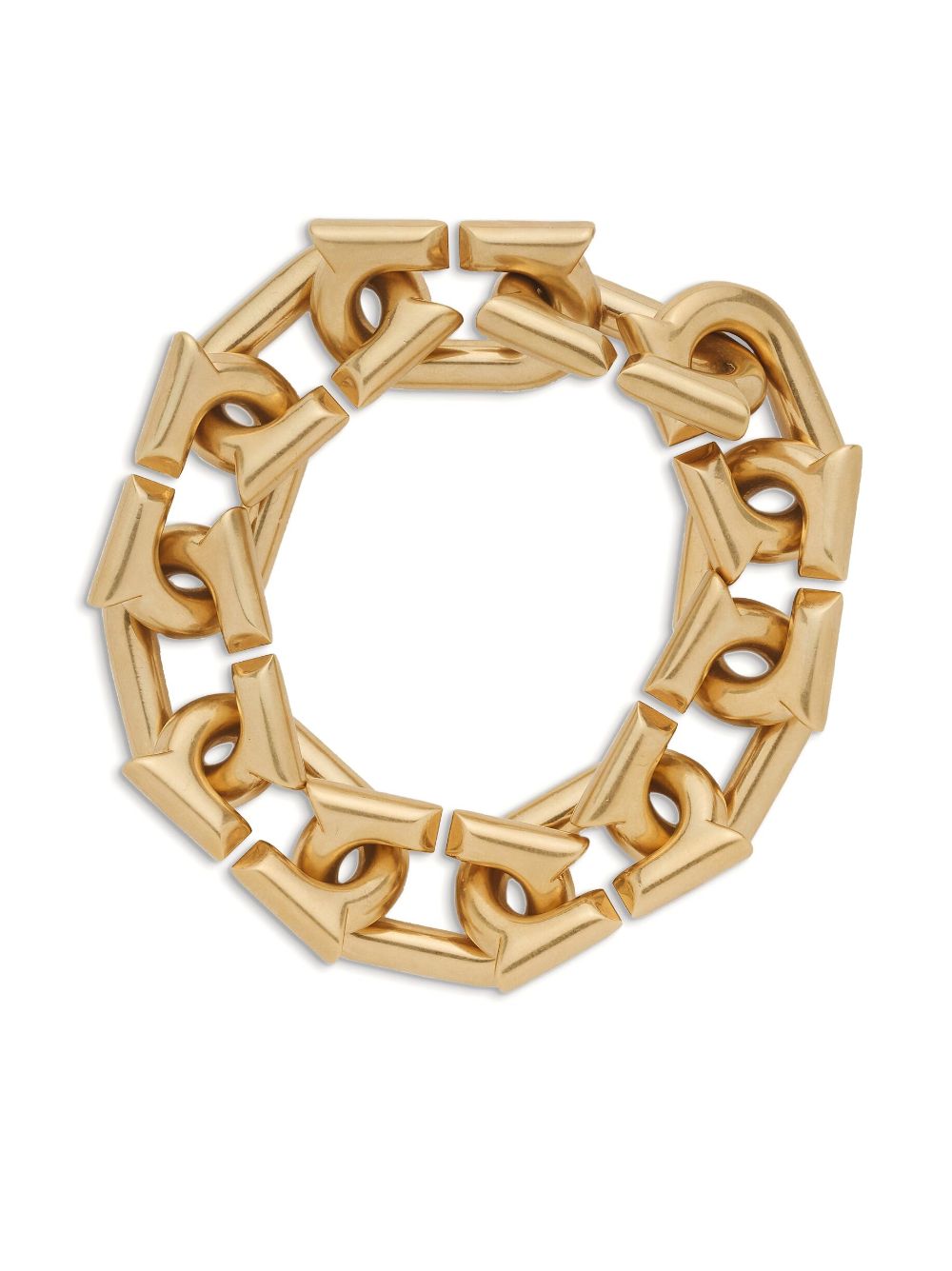 Ferragamo Gancini chain-link bracelet - Gold von Ferragamo