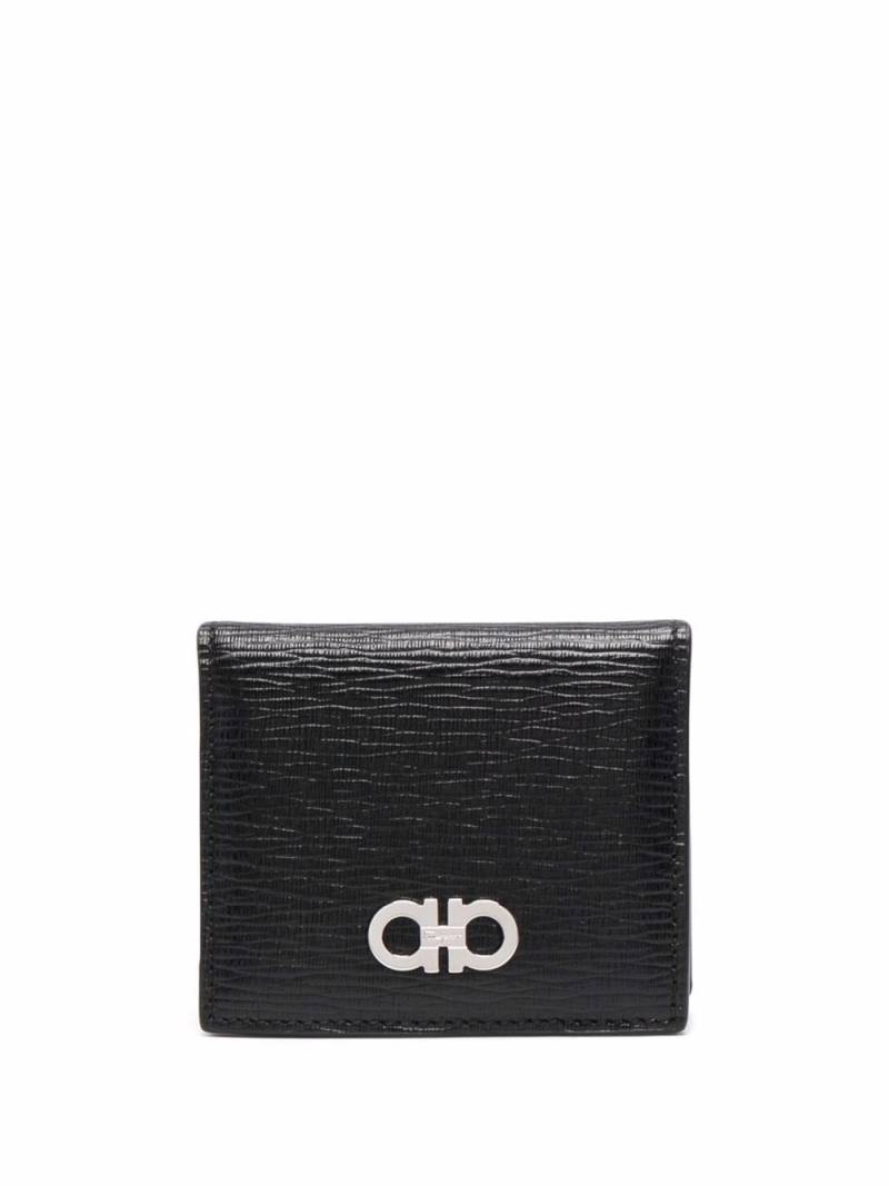 Ferragamo Gancini coin purse - Black von Ferragamo