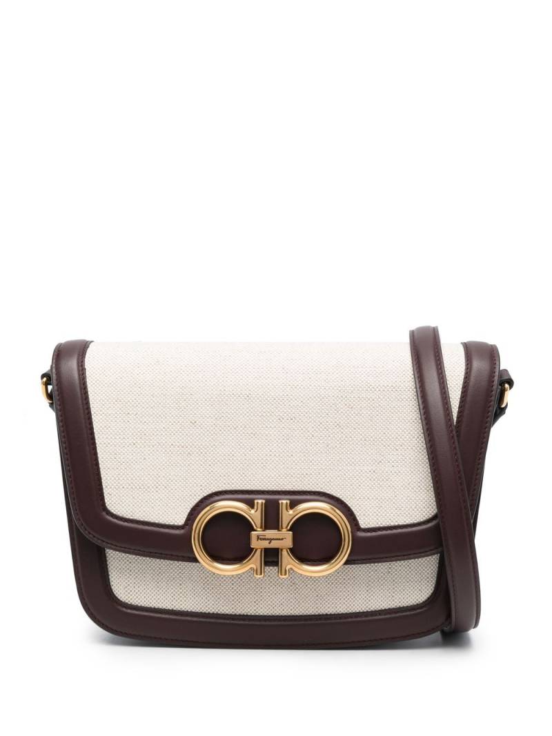 Ferragamo Gancini crossbody bag - Neutrals von Ferragamo