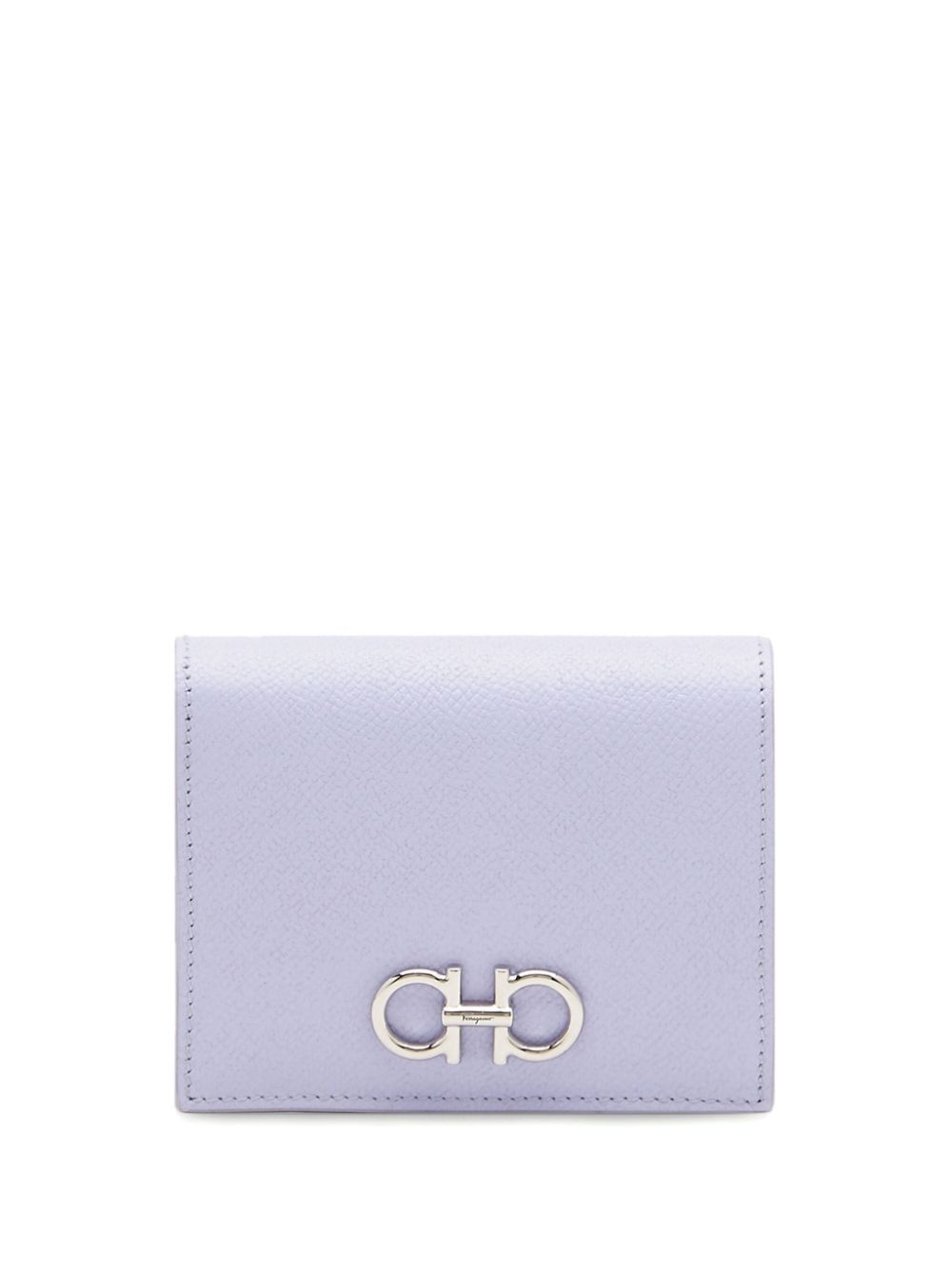 Ferragamo Gancini leather wallet - Purple von Ferragamo