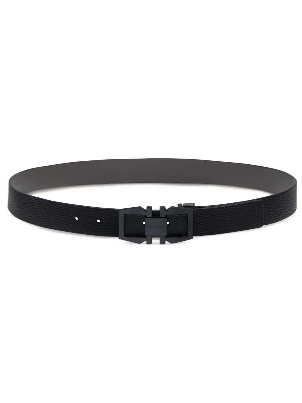 Ferragamo Gancini reversible belt - Black von Ferragamo