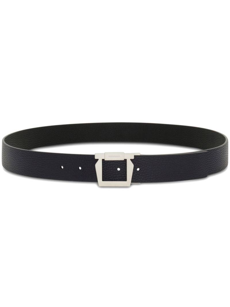 Ferragamo Gancini reversible belt - Blue von Ferragamo