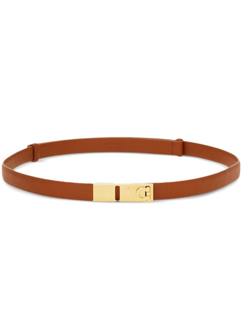 Ferragamo Hug belt - Brown von Ferragamo