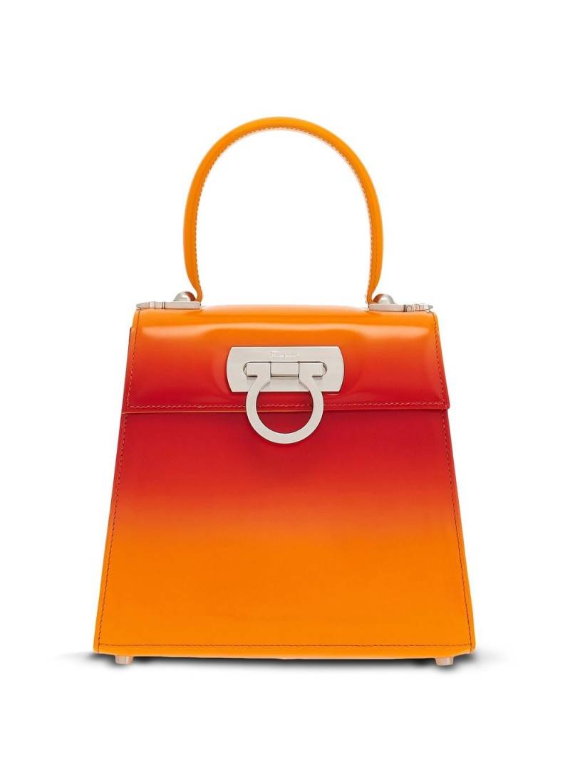 Ferragamo Iconic top-handle tote bag - Orange von Ferragamo