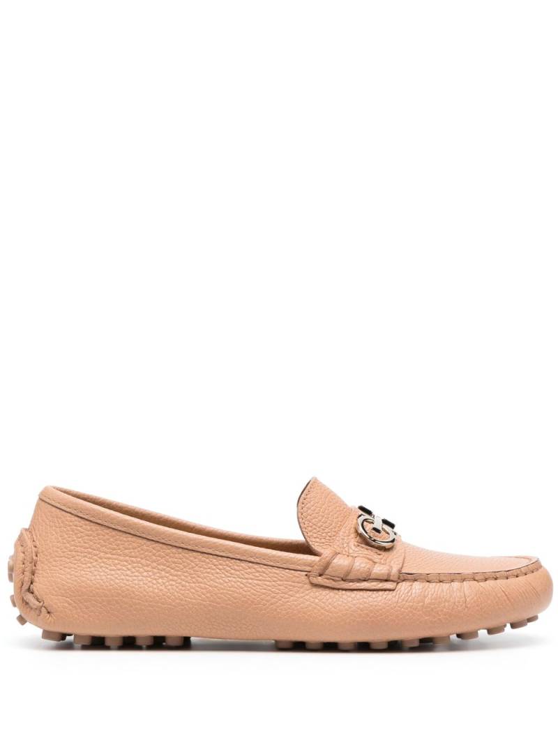 Ferragamo Odilia leather loafers - Neutrals von Ferragamo