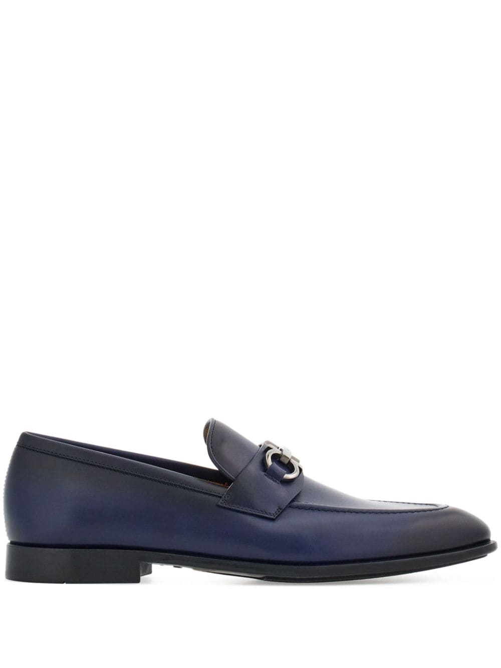 Ferragamo Penny Gancini-plaque loafers - Blue von Ferragamo