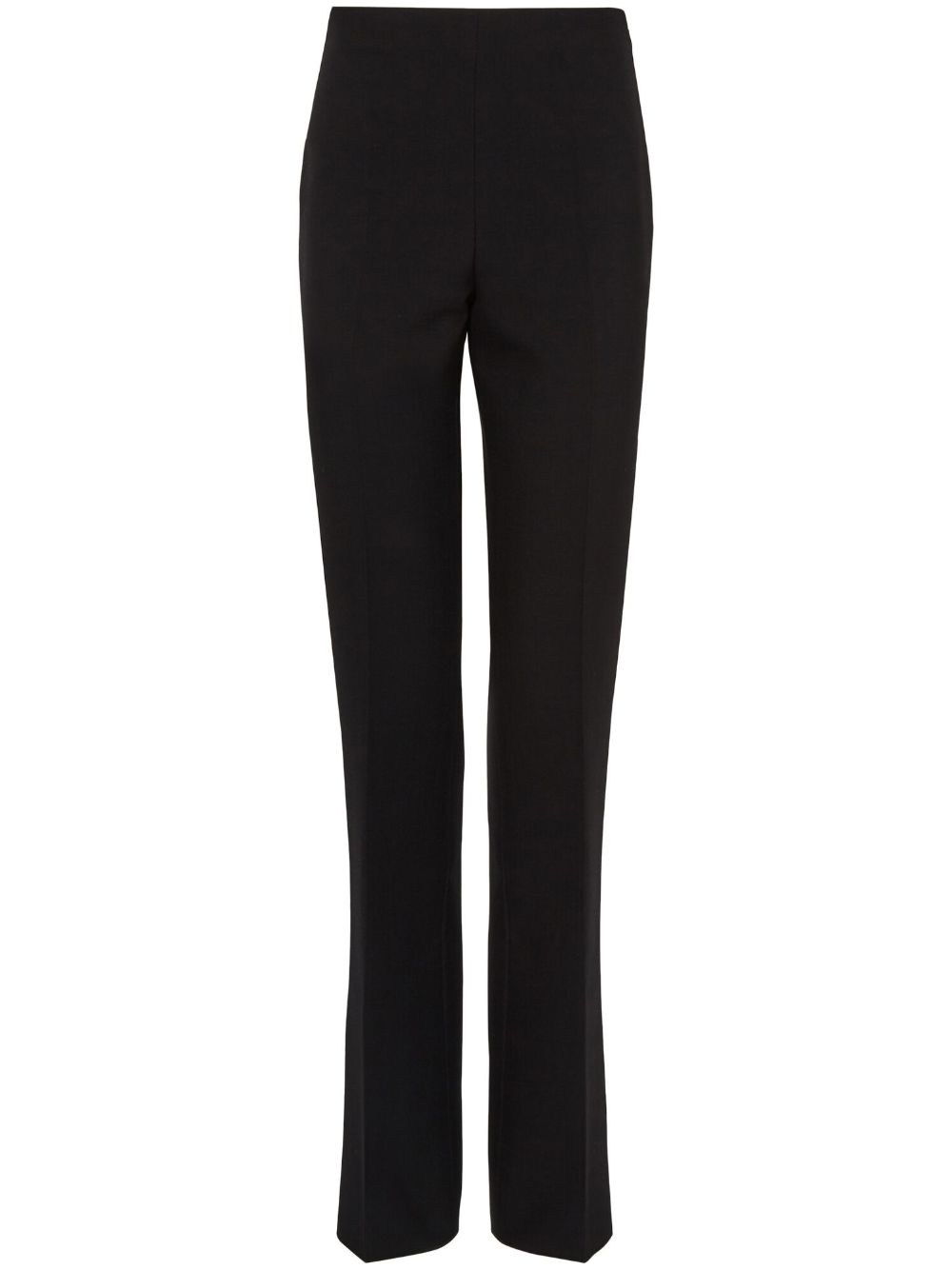 Ferragamo straight-leg wool trousers - Black von Ferragamo