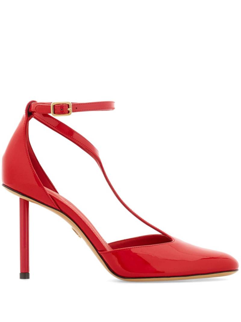 Ferragamo T-strap pumps - Red von Ferragamo