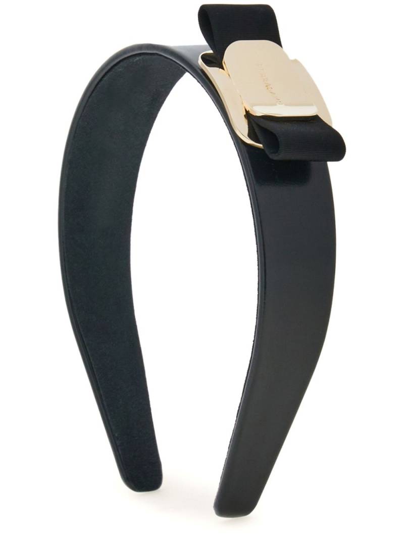 Ferragamo Vara bow hairband - Black von Ferragamo