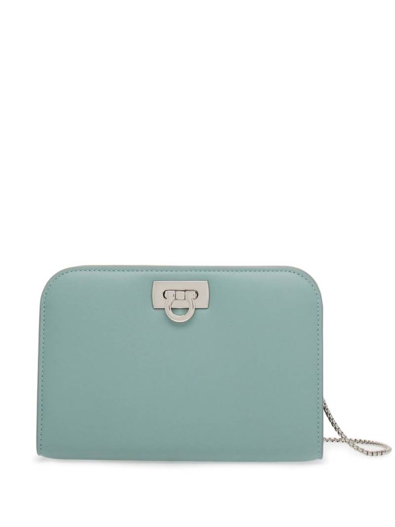 Ferragamo Wanda leather mini bag - Green von Ferragamo