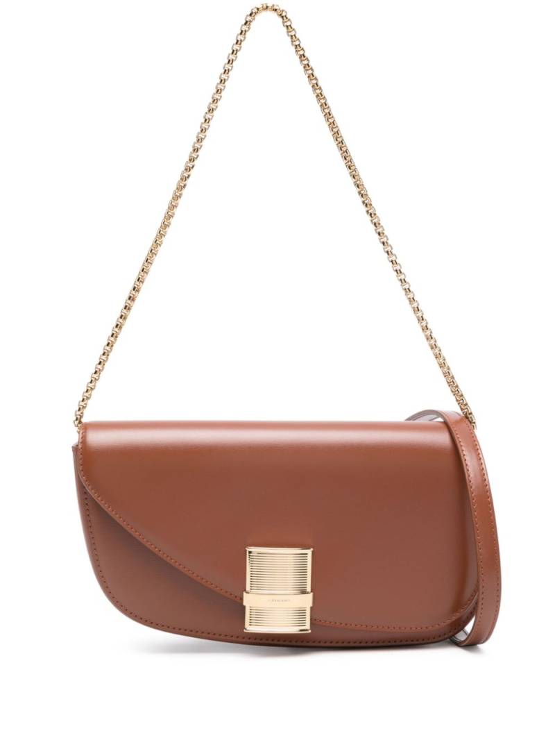 Ferragamo XS Fiamma shoulder bag - Brown von Ferragamo