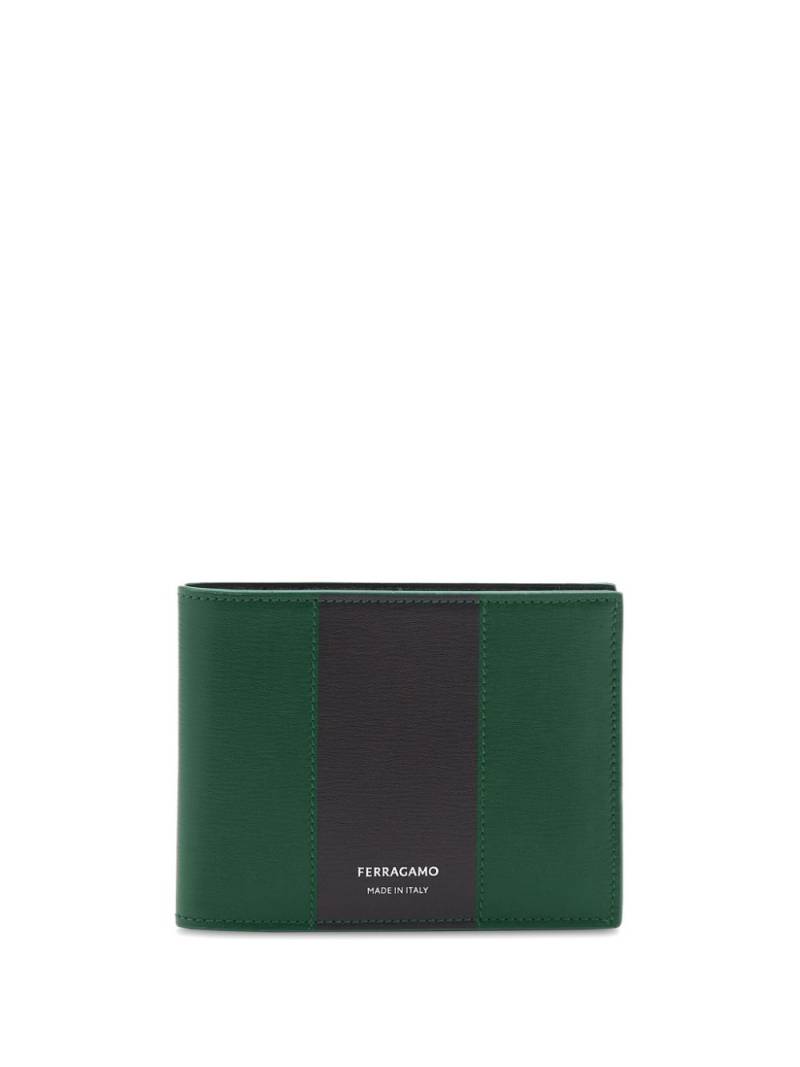 Ferragamo bicolour wallet - Green von Ferragamo