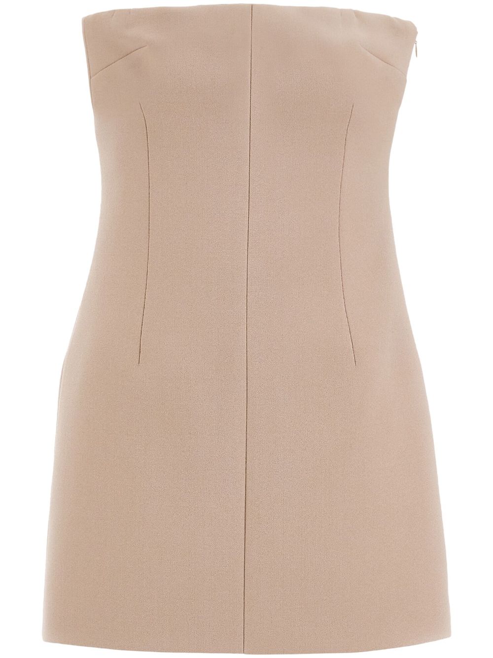 Ferragamo bustier mini dress - Neutrals von Ferragamo