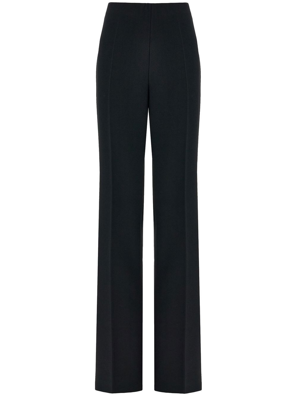 Ferragamo high-waist straight-leg trousers - Black von Ferragamo