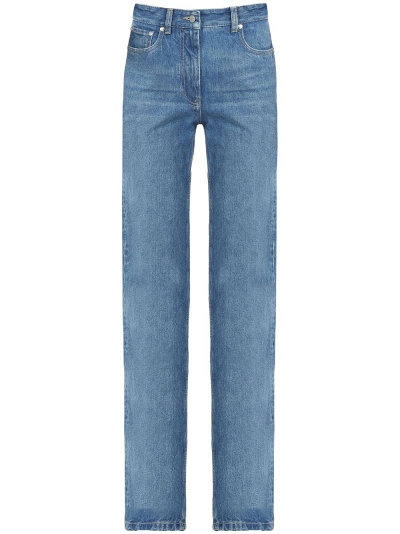 Ferragamo high-waisted flared jeans - Blue von Ferragamo