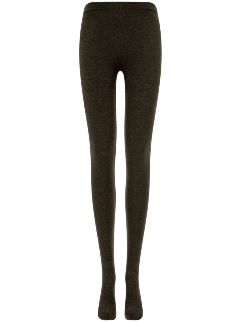 Ferragamo knitted leggings - Green von Ferragamo